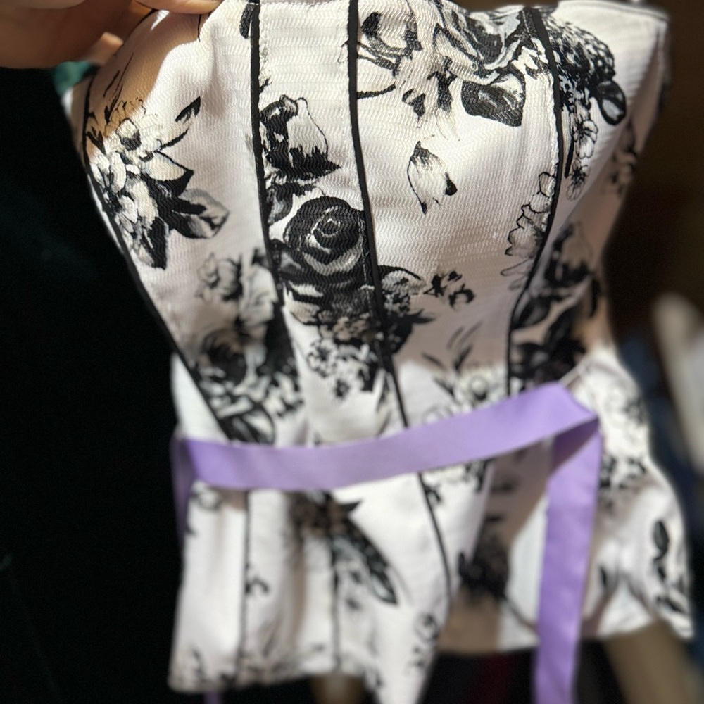 WHBM strapless corset style Size 8